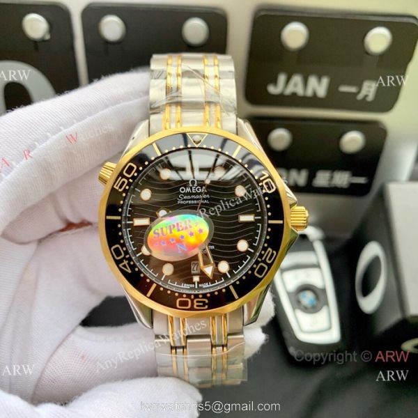 Omega Seamaster Diver 300M James Bond Watch Replica Swiss 8500 Movement 2