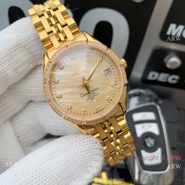 Swiss 8215 Omega Constellation Lady Watches Stainless steel 2