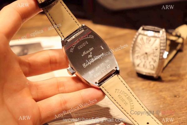 Franck Muller Cintree Curvex Special Edition Replica Watches Diamond Bezel 2