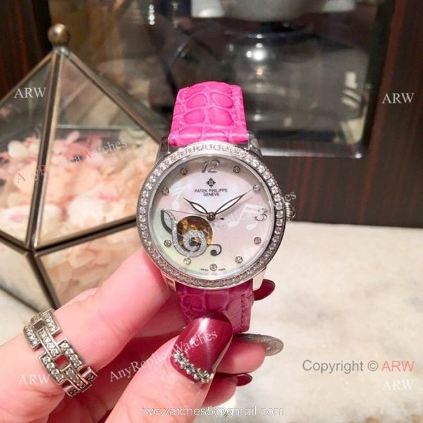 Clone Patek Philippe Geneve Lady Watch Automatic Movement 2