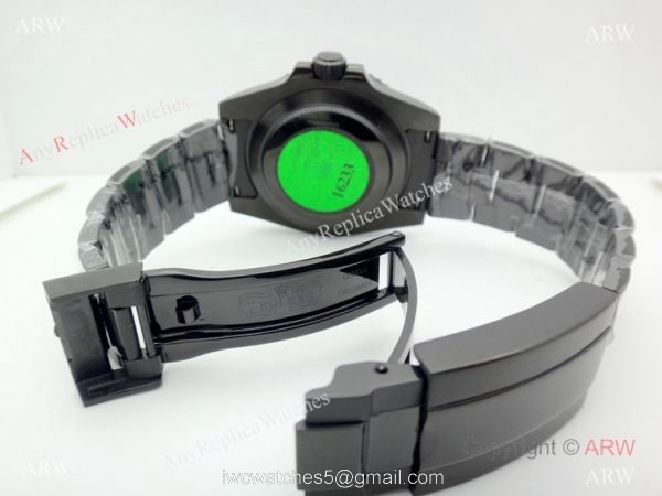 Pink Rolex Submariner PINK LADY Black Ceramic Watch / Rolex Blaken Replica 2