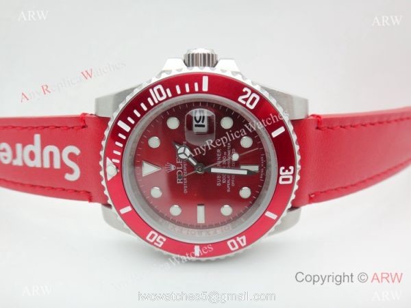 2019 New Rolex Submariner Supreme 40mm watch Red Face Rolex Replica 2
