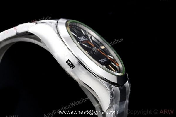 EX Factory Rolex Milgauss Swiss Eta 2836 Watch Stainless Steel Black Dial 2