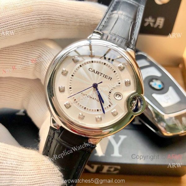 Clone Cartier Ballon Bleu Asia 8215 Men Watch Swiss Quality 2