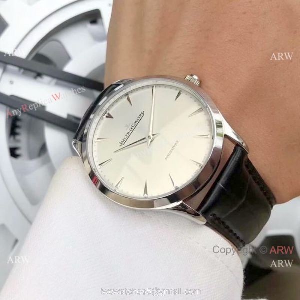 New Copy Jaeger-LeCoultre Master Ultra Thin SS Silver Dial Watch 2
