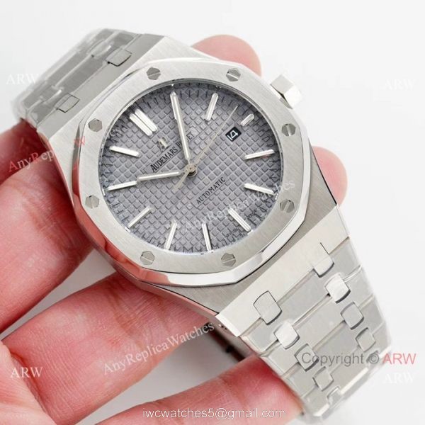 Audemars Piguet Royal Oak Swiss 3120 Watches Fake Stainless Steel Blue Face 2