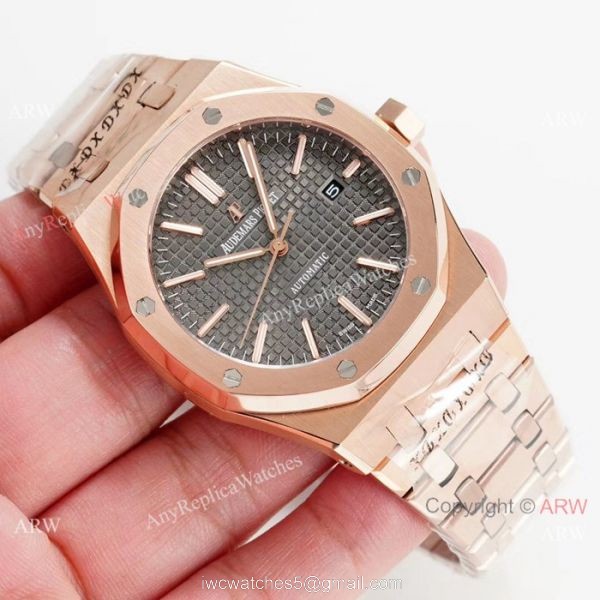 Swiss Grade Audemars Piguet Royal Oak Replica Watch Rose Gold 2