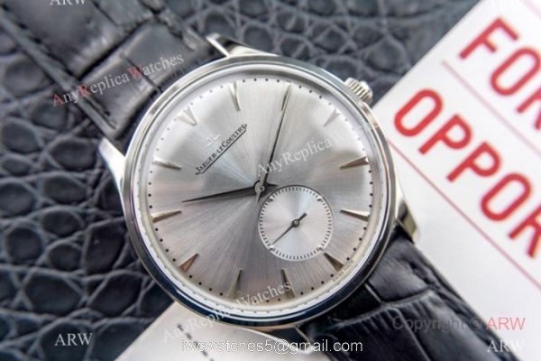 Swiss Copy Jaeger-LeCoultre Master Automatic Watch SS Gray Face 2