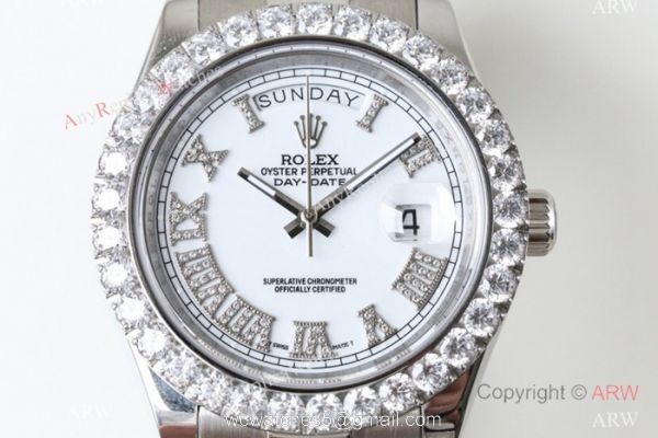 N9 Factory Swiss 2836 Rolex Presidential 41mm Replica Watch Rolex DayDate II 2