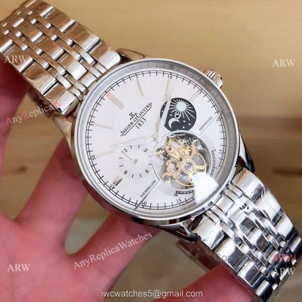Jaeger-LeCoultre Master Tourbillon Moonphase 2-Tone Rose Gold Watch 2