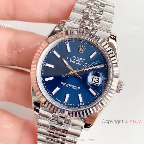 Rolex Datejust II Ref.126334 Blue Dial Jubilee Replica Watch Rolex AR Factory 2