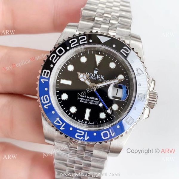 NOOB V3 Rolex GMT-Master II Ref.126710 BLNR Jubilee Watch / Rolex Batman Copy 2