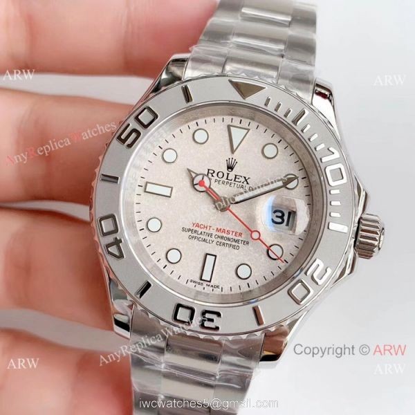 Noob Rolex Watches Copy Yacht-Master Gray Face 40mm Watch 2