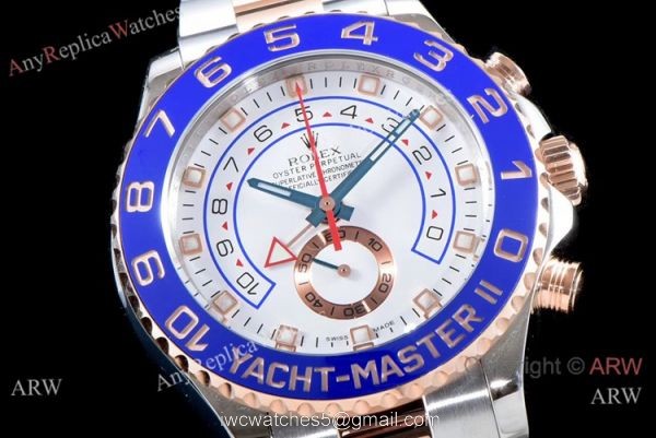 JF Factory Rolex Yachtmaster II Rolex Everose Replica Watch 44mm YMII 2