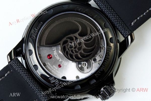Blancpain Fifty Fathoms Automatique Black Steel Luxury Watch Swiss Grade Copy 2