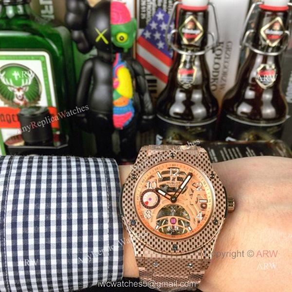 Copy Hublot Classic Fusion Vendome Stainless Steel White Watches 2