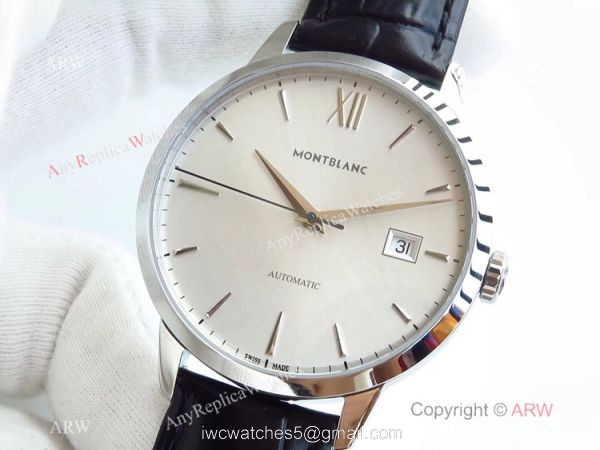 Swiss Copy Montblanc Heritage Spirit 2824 Men Watch Montblanc AAA Watches 2