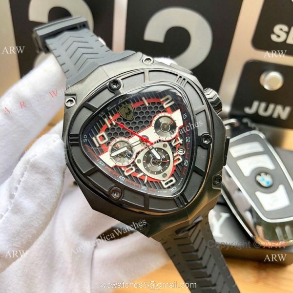 New Replica Lamborghini Spyder 124bbr watch Rose Gold Gray Dial 2