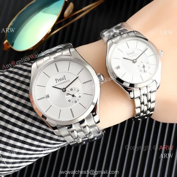 New Replica Piaget Altiplano Date Stainless Steel Black Watch Lover watch 2