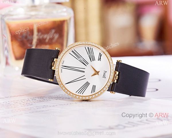 Replica Piaget Limelight Twice Silver Dial Ladies Watch Swiss Quartz 2