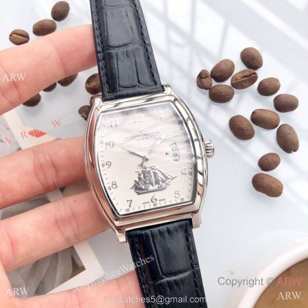 New Copy Vacheron Constantin Malte 40mm watch Gold Case 2