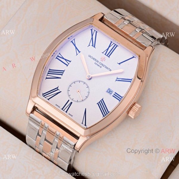 Buy Vacheron Constantin Geneve Fake Stianless steel Blue Dial Wristwatch 2