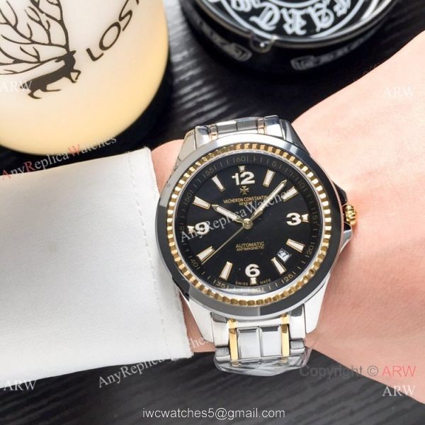 Vacheron Constantin Geneve Replica Watch Two Tone Gold Face 2