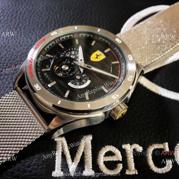 Replica Ferrari Gran Premio Automatico Watch Stainless Steel 43mm 2