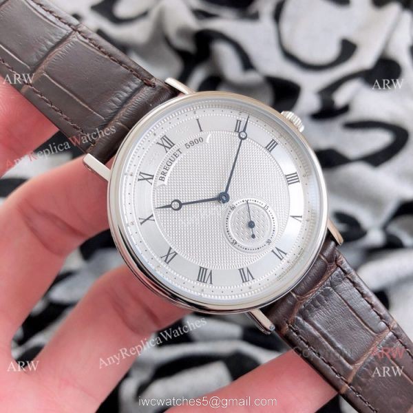 Copy Breguet Classique Automatic Watches Rose Gold Silver Dial 2