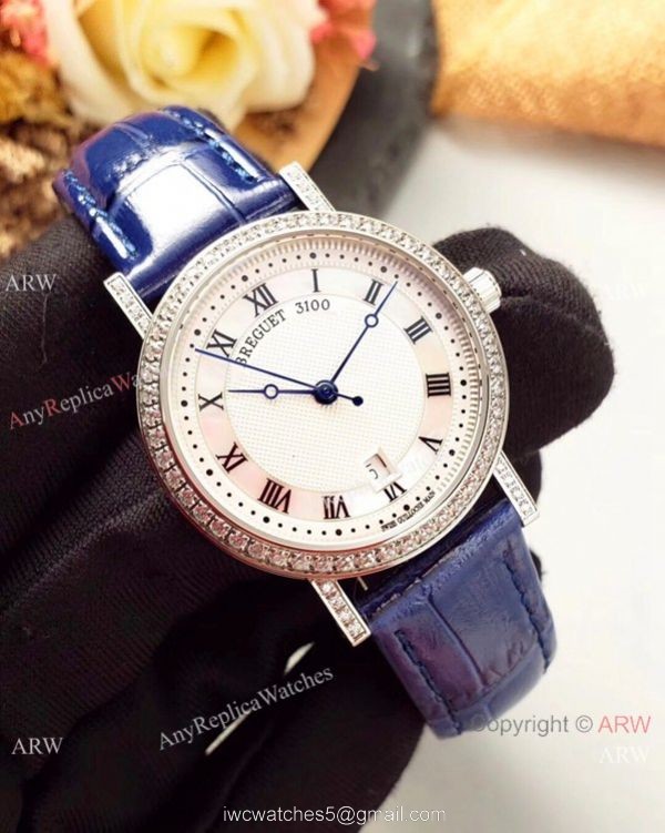 Breguet Classique Moonphase 9087br Ladies Watches Best Replica 2