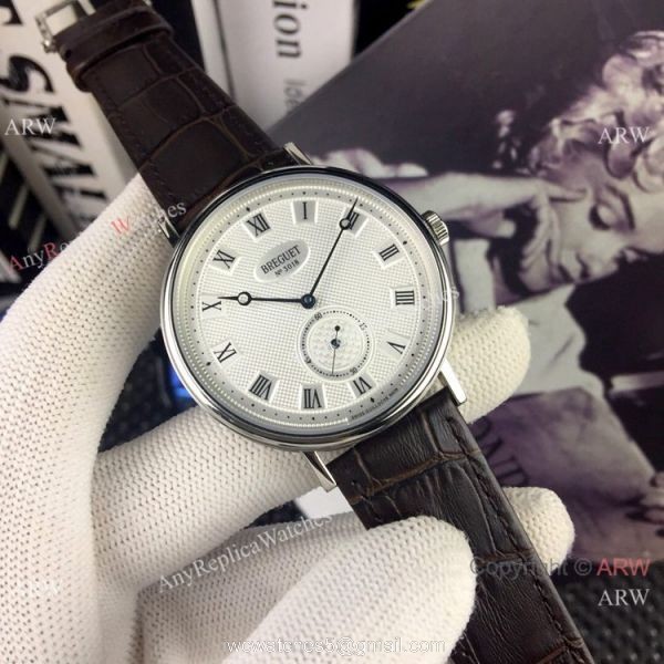 AAA Replica Breguet Classique Watches 40mm Rose Gold White Dial 2
