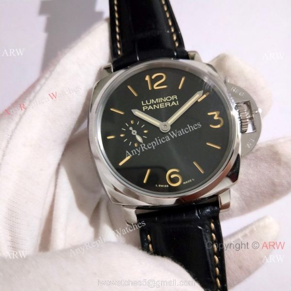 New Copy Panerai Luminor DUE Men Watch PAM 676 SS Orange Markers 2