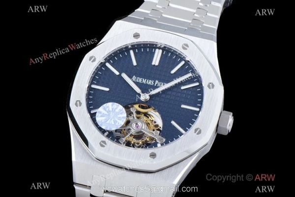 JF Factory Audemars Piguet Royal Oak 26510 Stanless Steel Blue Dial Watch Super Clone 2
