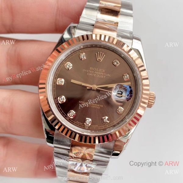 Rolex Datejust II 126331 Two Tone Rose Gold ETA2824 Watch AR Watch Factory 2
