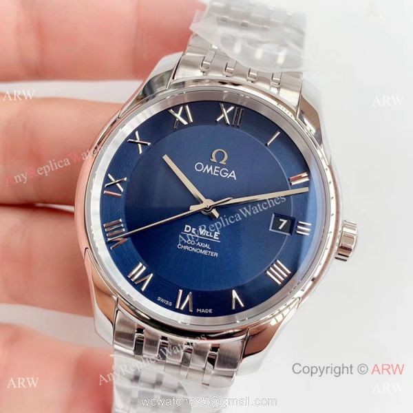 VSF Replica Omega De Ville Co-Axial 8500 Stainless Steel Watch 41mm 2