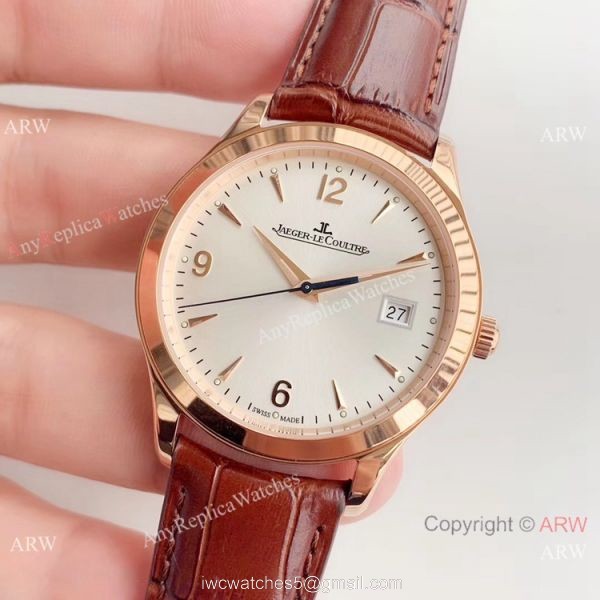 Swiss Copy Jaeger-LeCoultre Master Control Q1548420 Rose Gold White Watch ZF Factory 2