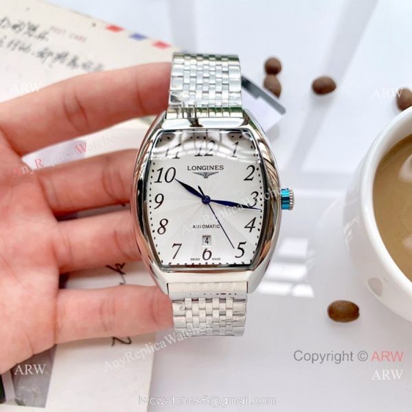 High Quality Longines Quartz Replica Watches Rose Gold Arabic Markers 2