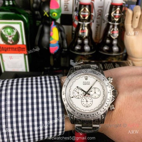 Rolex Bamford Daytona Rose Gold 42mm Watch Vintage Rolex Replica Watches 2
