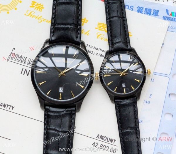 Low Price Copy Jaeger LeCoultre Master QUARTZ Watches SS Blue Dial 2