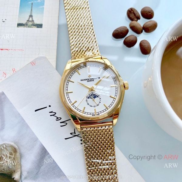 Vacheron Constantin Replika Watch Rose Gold Moonphase 2