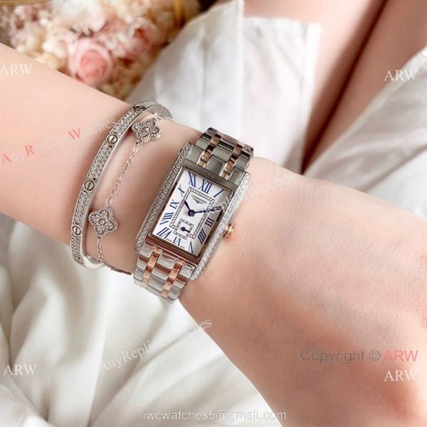 Longines Dolce Vita White Roman Dial Watches New Replica 2