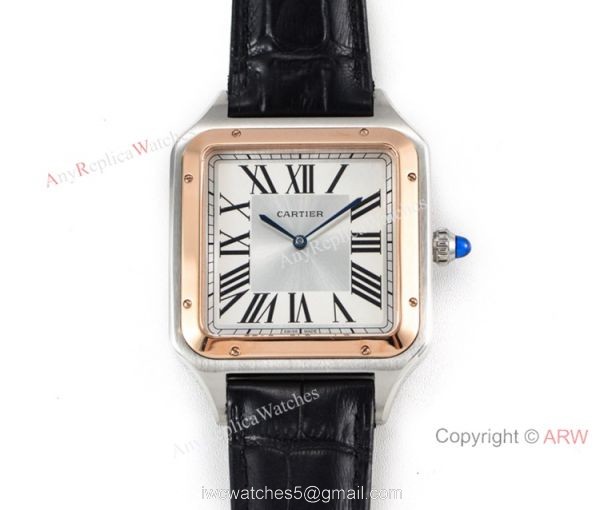 Swiss Grade One Cartier Santos-Dumont Couple Wrist / New Cartier Watches 2