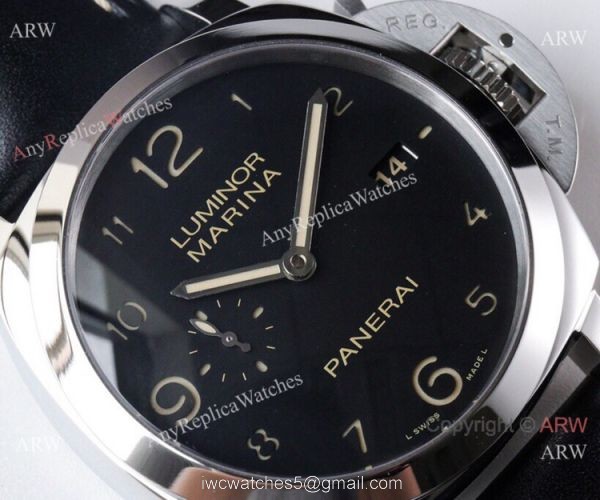 VS Factory Officine Panerai Luminor Marina Pam359 Black Dial Watch New Replica 2
