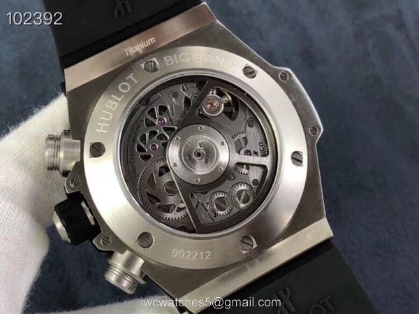 Swiss Hublot Big Bang Unico Titanium Ceramic Bezel Replica Watches 2
