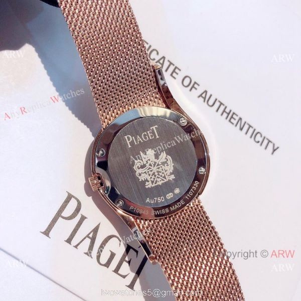 New Replica Piaget Limelight Gala Rose Gold Watch Swiss Quartz 2