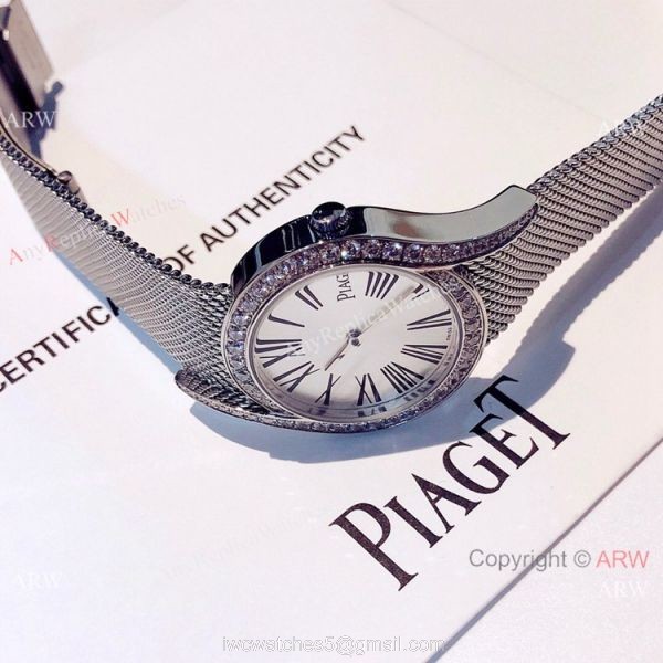 New Replica Piaget Limelight Gala Stainless Steel Silver Face Watch Swiss Quartz 2