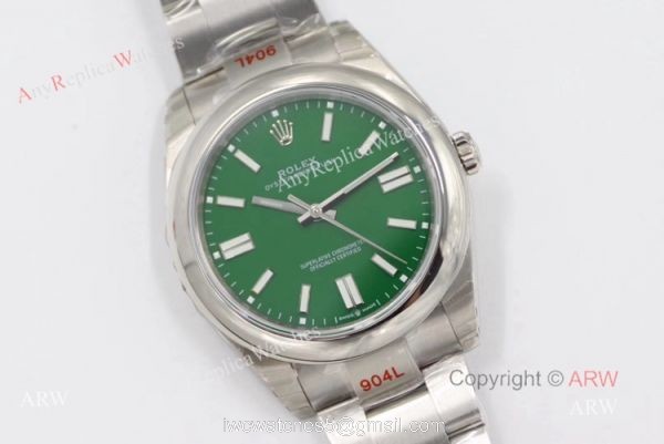 (EW) New Rolex Oyster Perpetual 41 With Green Dial Swiss 3230 Replica Watches 2