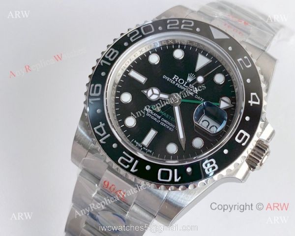 New Rolex GMT-Master II Stainless Steel 116710LN Noob 3135 Replica Watch (V10) 2