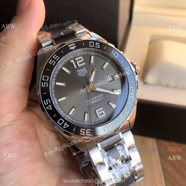 Swiss Grade Copy TAG HEUER FORMULA 1 Calibre 5 Steel &038; Ceramic Strap Watch 2