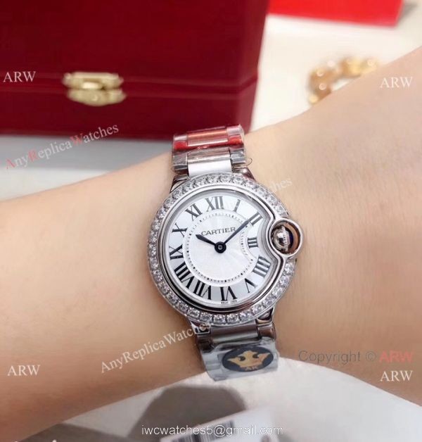 Best Replica Ballon Bleu de Cartier Watch Lady 28mm Quartz 2